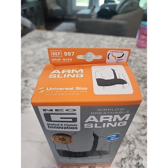 Neo G Airflow Breathable Lightweight Arm Sling One Size Moderate Support - Picture 3 of 5